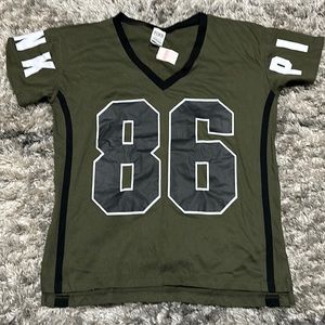 Pink shirt , size S (P) NWT, Army green